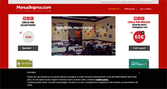 Desktop Screenshot of menudiroma.com